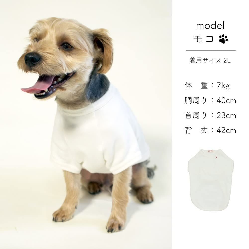 SPIRAL-style 国産無地Ｔシャツ（小型、中型犬） 犬服 犬の服 tシャツ 小型犬 中型犬 大型犬 冬服 春 夏 可愛い おもしろ 着せやすい お揃い かわいい ブランド セール 散歩 袖あり 長袖 伸びる 日本製 グレー M