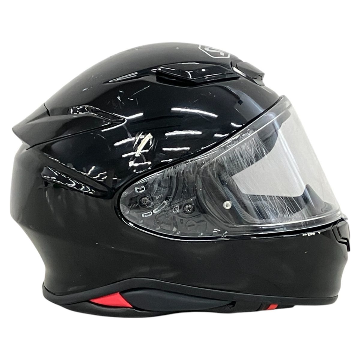 SHOEI フルフェイス　ジャンク品 ジャンク品】SHOEI フルフェイス白GT-Air サイズS - メルカリ