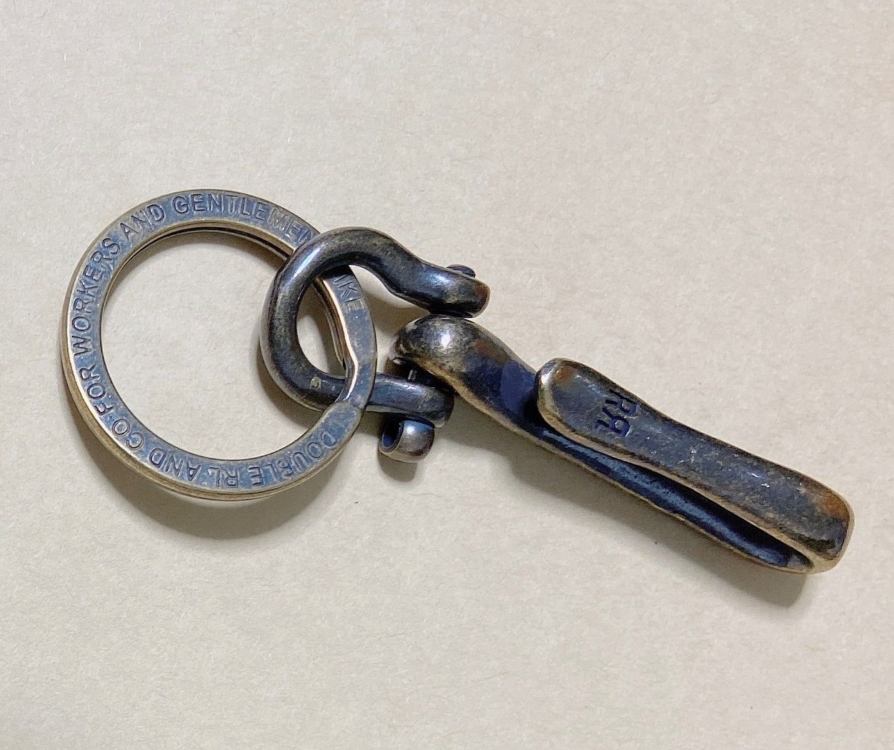 RRL キーホルダー 楽天市場】RRL ラルフローレン DOUBLE RL Studded Leather Key