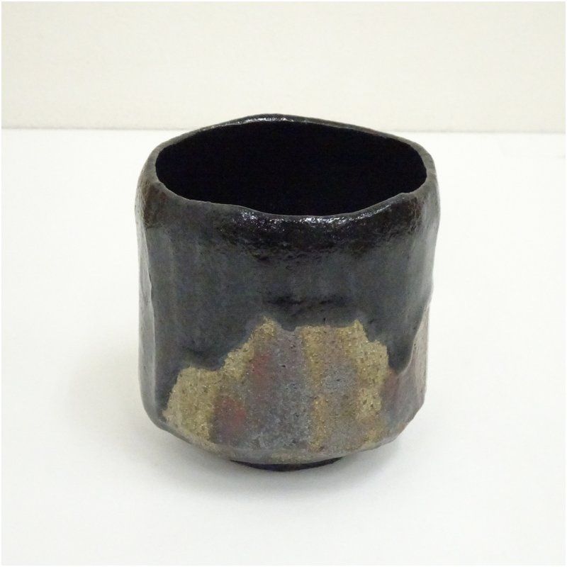 Ｓ８８４　茶碗　『空中寒月写』『黒筒茶碗』『三代　佐々木昭楽 造』　共箱　茶道具 imgrc0092797012.jpg