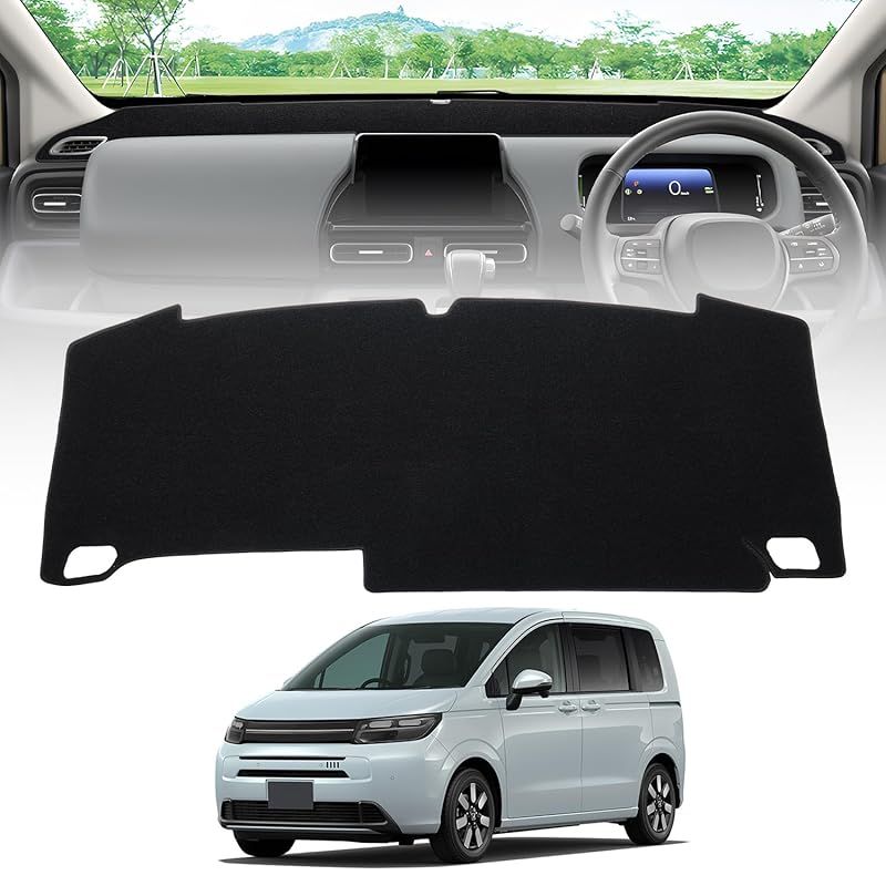 CARVANTA ホンダ 新型 フリード GT系 ダッシュボードマット FREED 3代目 ダッシュボードカバー GT1/2/3/4/5/6/7/8型 2024年6月～現行 ダッシュマット 車型専用設計 日焼け対策 映り込み軽減 劣化防止 難燃繊維 カー用 0