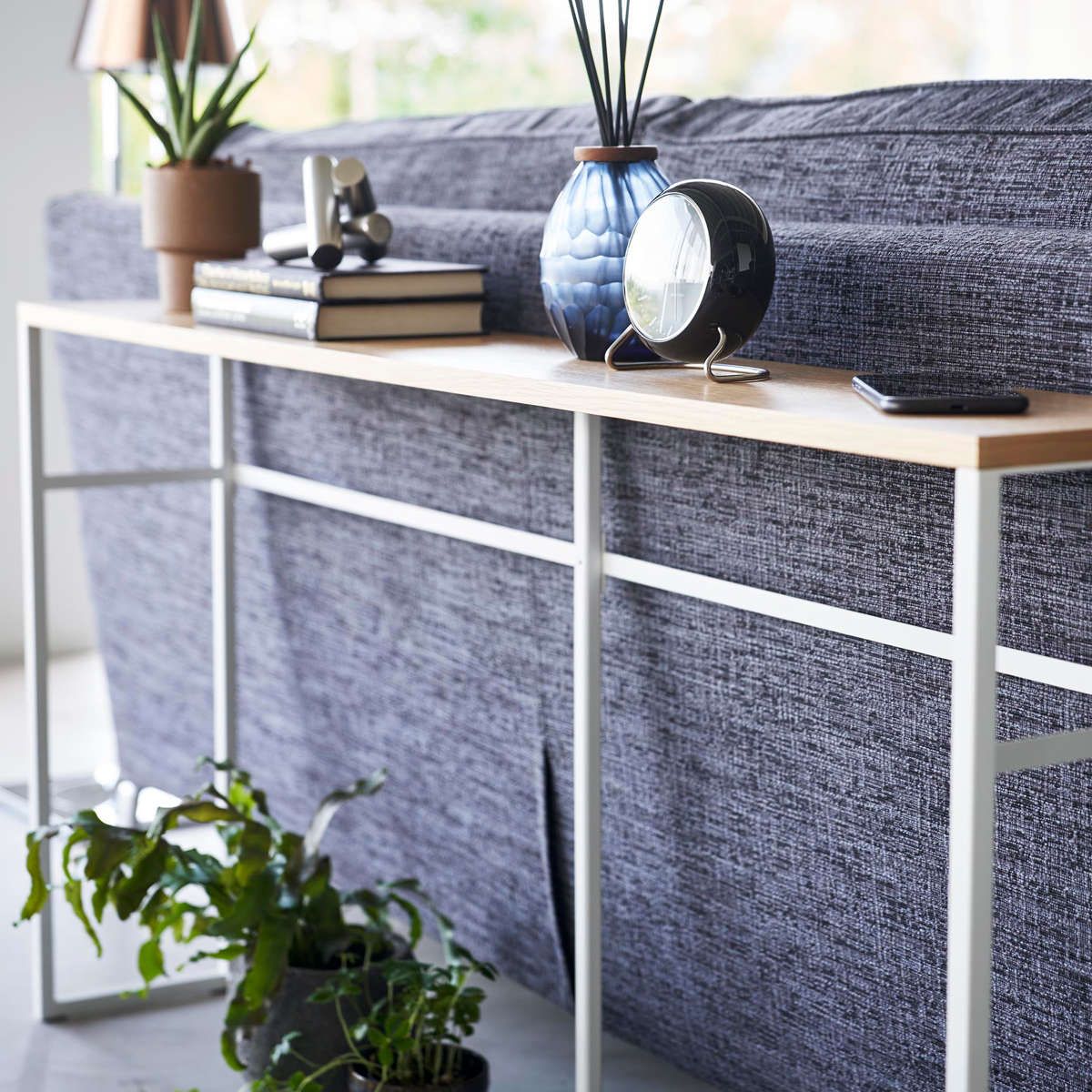 ソファーコンソール　テーブル tower 飾り棚 サイドテーブル アイアン 楽天市場】【選べる特典付】タワー 山崎実業 tower ソファー裏