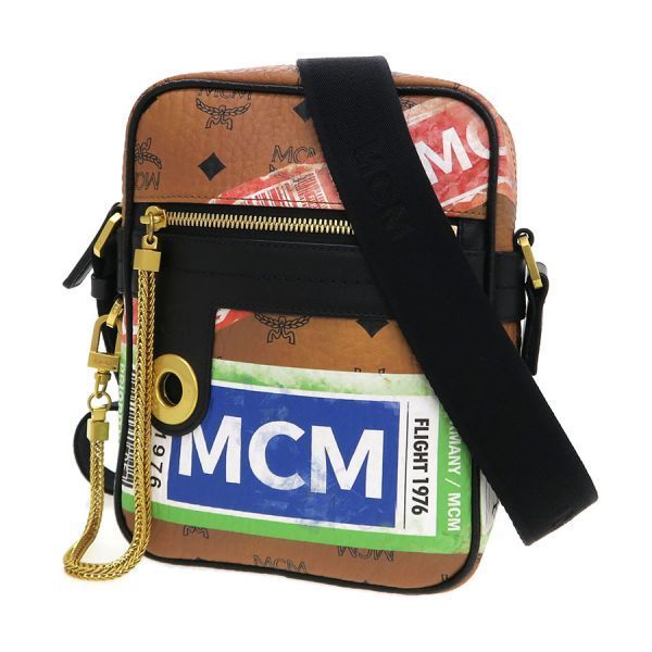 MCM トラベラー クロスボディ|ヴィセトス MUR9SVY11CO001 Aランク