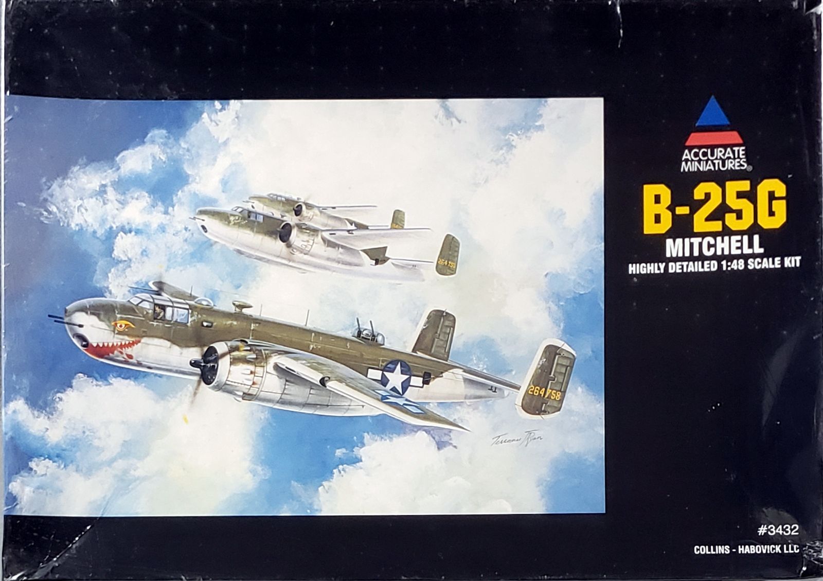 B-25G ミッチェル 1/48 アキュリットミニチュア - 模型/プラモデル