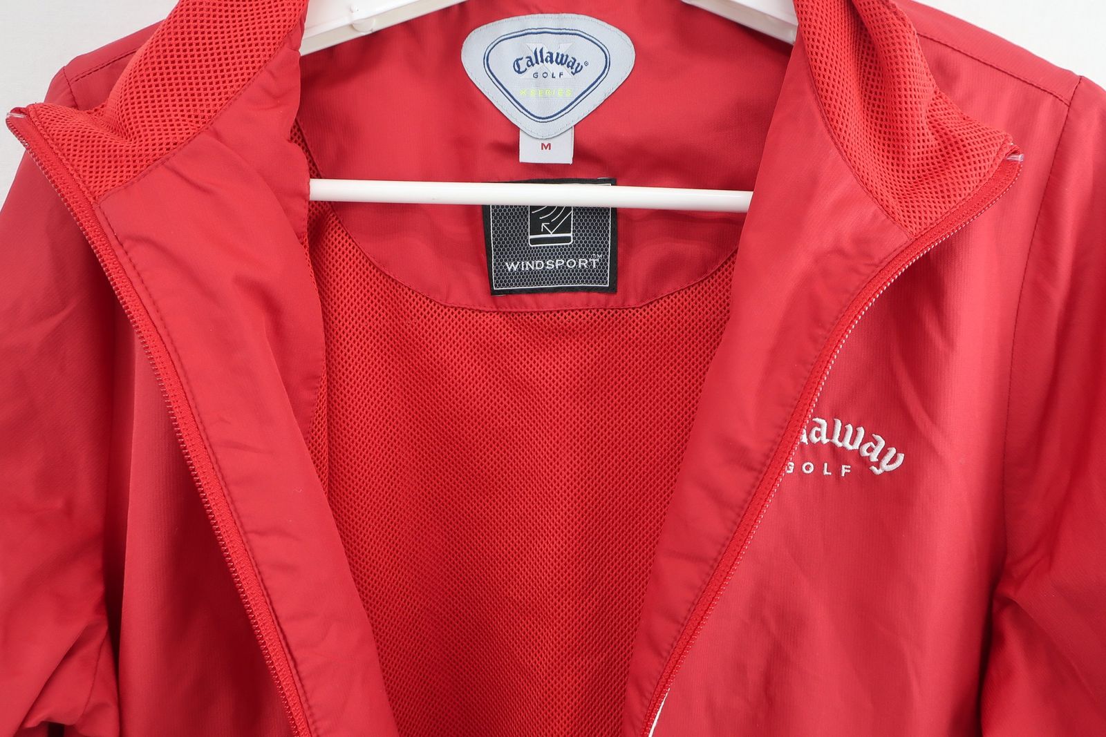 Callaway(キャロウェイ) ジャケット 赤 レディース M 241-110842