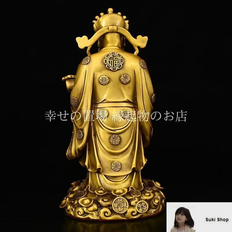 彫刻リング 【福神】 金運 幸運 最強金色 楽天市場】【一級品 布袋様 金運 開運】縁起物 置物 開運