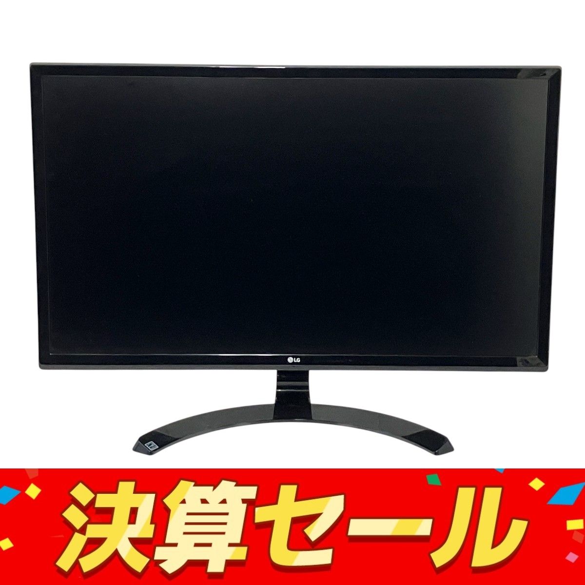LG 27UD59-B 液晶ディスプレイモニター 27インチ 2018年製 4K PC周辺機器 T10116623