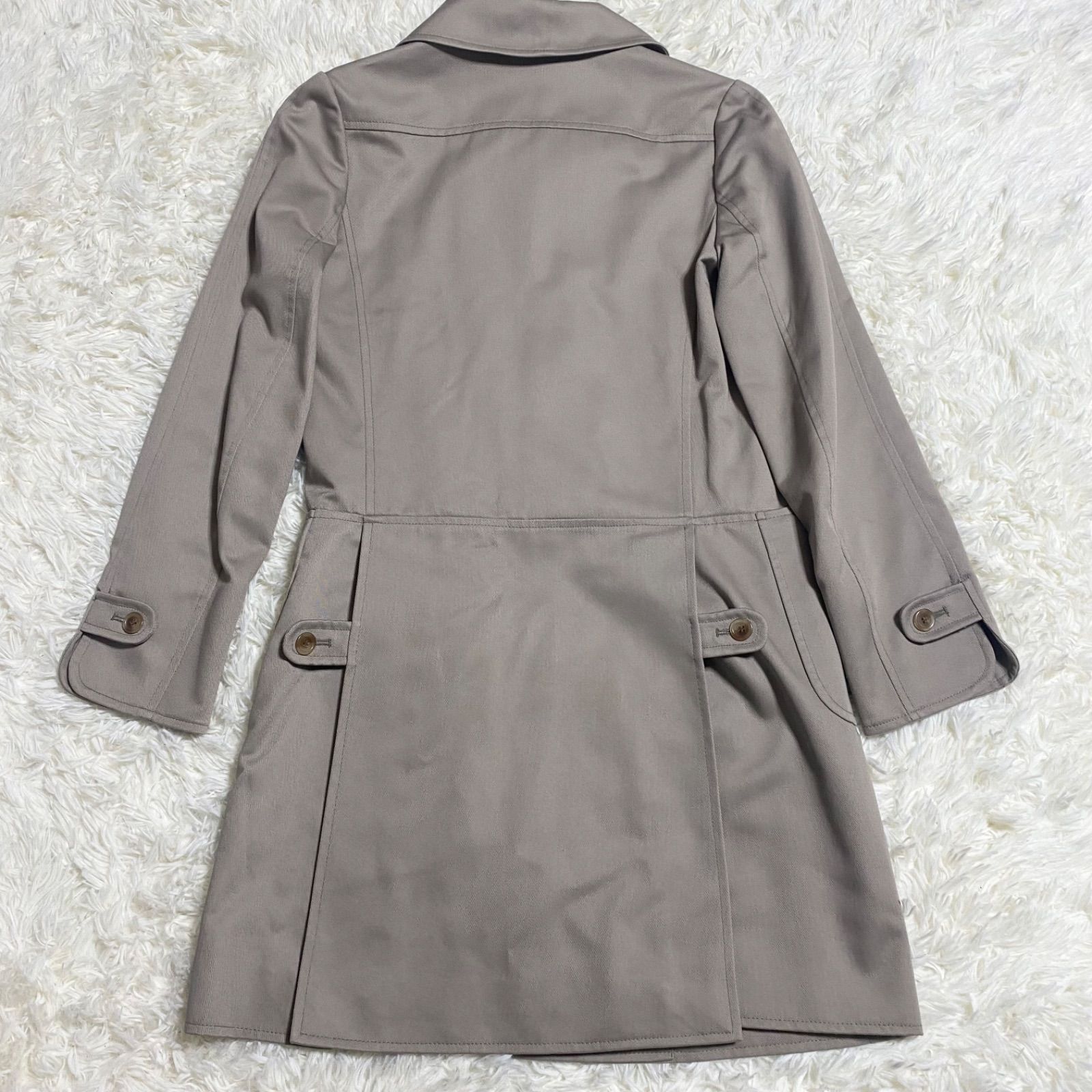 【美品】アーペーセー A.P.C. ステンカラーコート S ベージュ A.P.C. アーペーセー ステンカラーコート 36 ベージュ - メルカリ