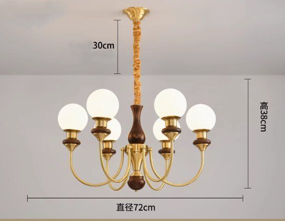 アンティーク風リビングルームシャンデリアナチュラルモダンスタイルのアンティークインスパイアドダイニングルームランプ寝室照明器具 NEXPOTALLINN_EU