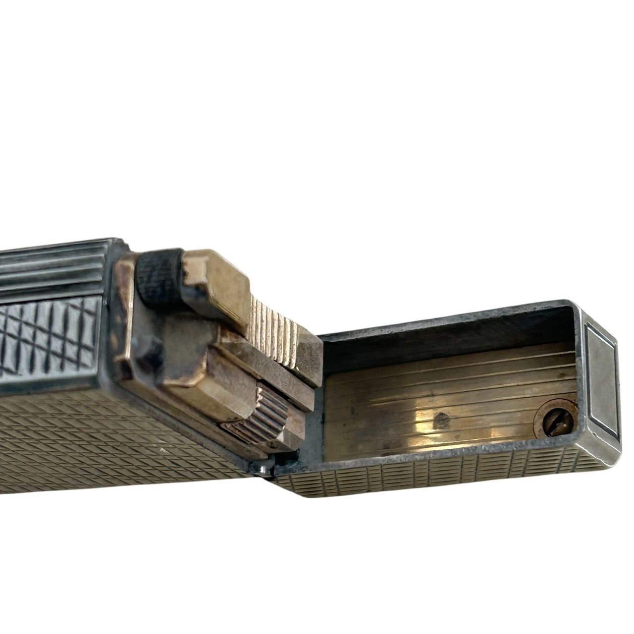 dunhill テクスチャーライター 専用ケース付 ライター ケース