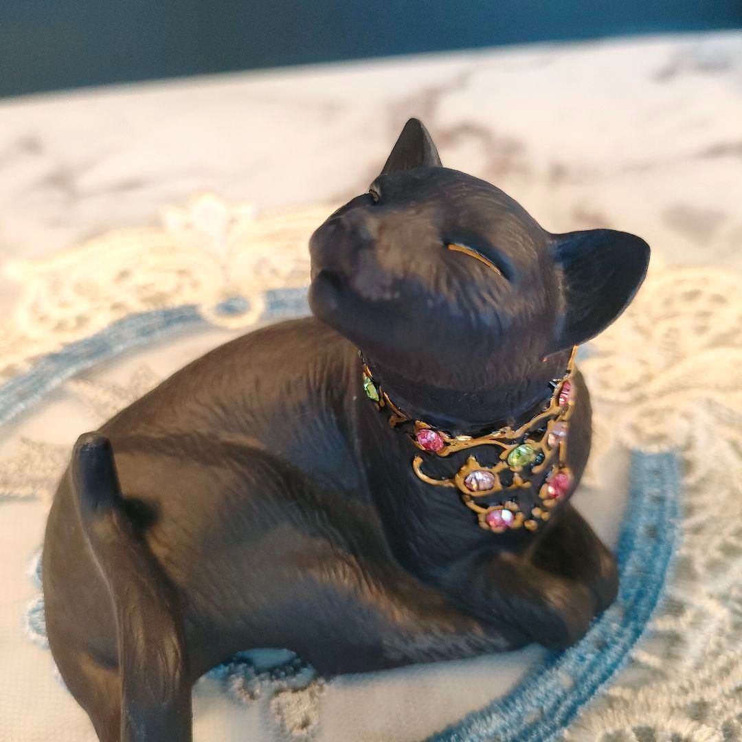 大きなサイズ レノックス LENOX ペルシャ猫 陶器 置物 キャット