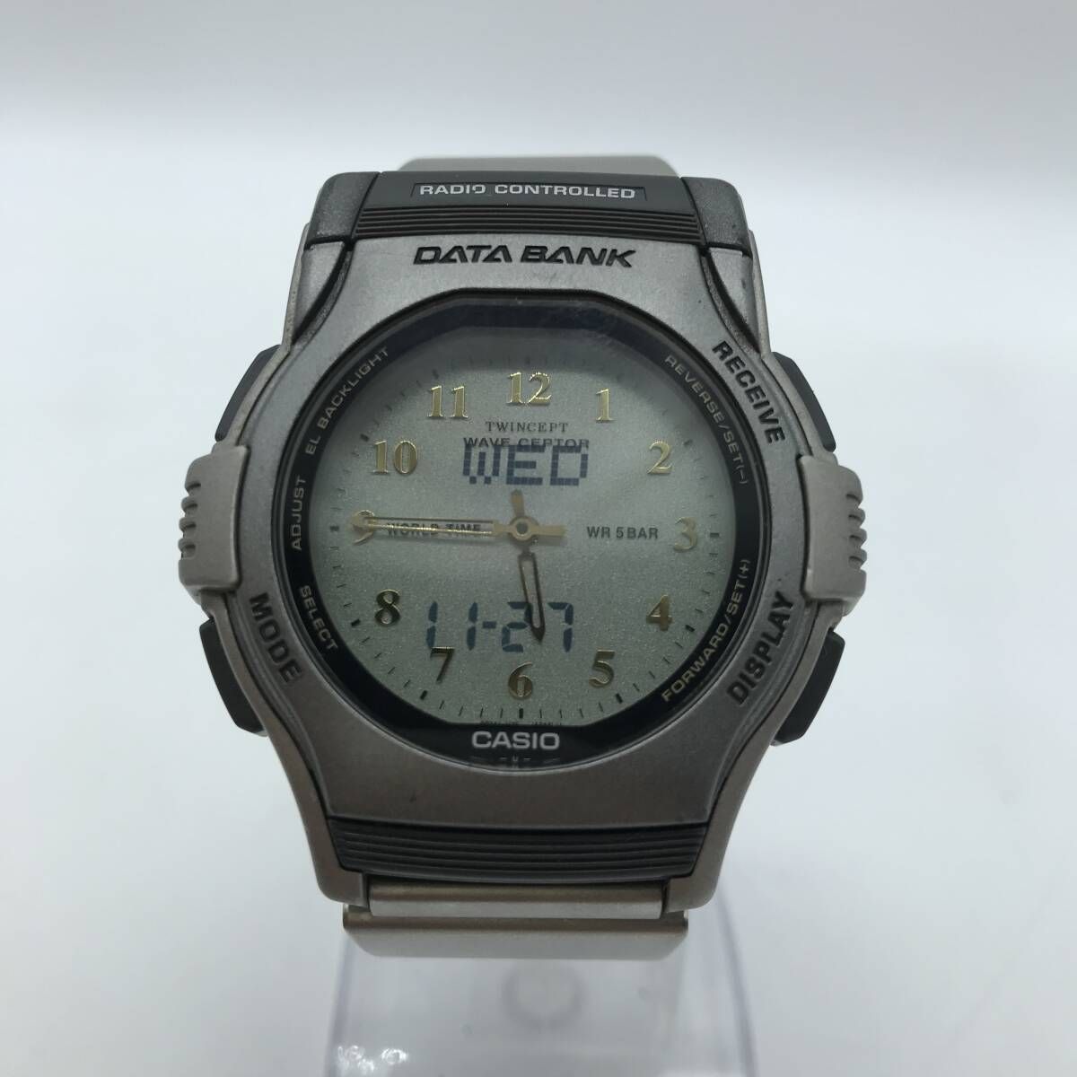 CASIO データバンク　TWINCEPT Yahoo!オークション - シオ/データバンク ワールドタイム/ツイン