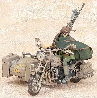 フィギュア　メロウリンク・アリティwith軍用バイク「機甲猟兵メロウリンク」 Amazon.co.jp: 装甲騎兵ボトムズ 機甲猟兵メロウリンク アリティ