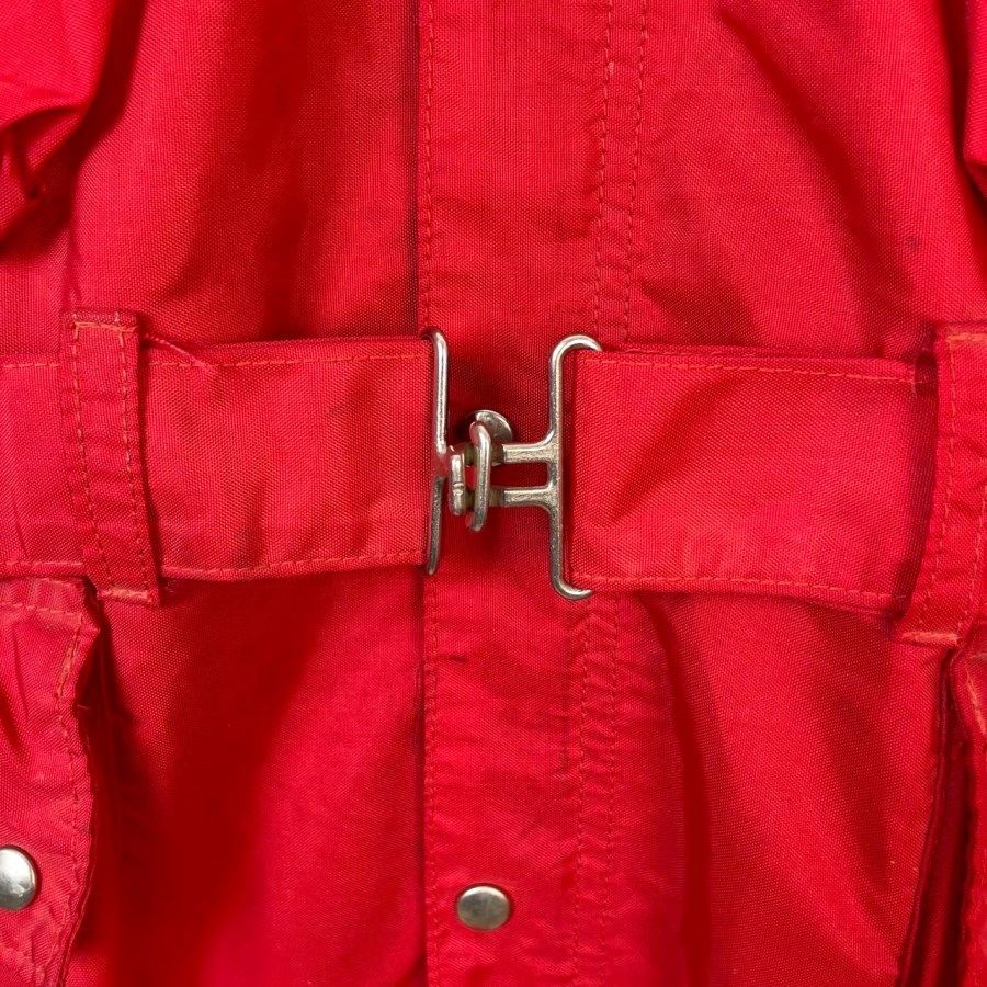 70s USA製 malcolm smith マルコムスミス BELSTAFFタイプ ナイロンレーシングジャケット sizeL ビンテージ モトクロス ライダース バイカー 1970年代ヴィンテージ マルコム・スミス MSR ホンダ モトクロス