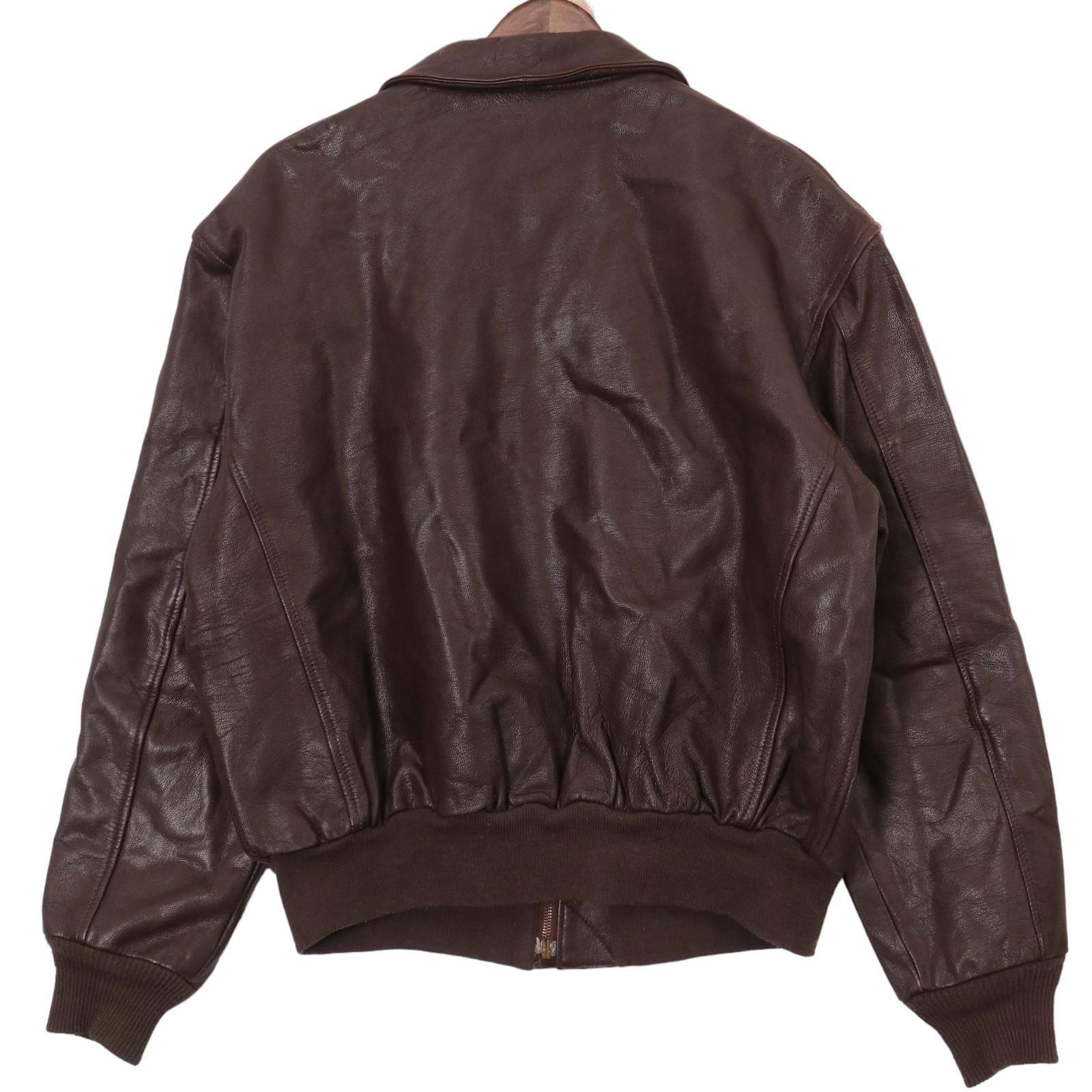 00年代 USA製 Cooper クーパー A-2 フライトジャケット レザー 