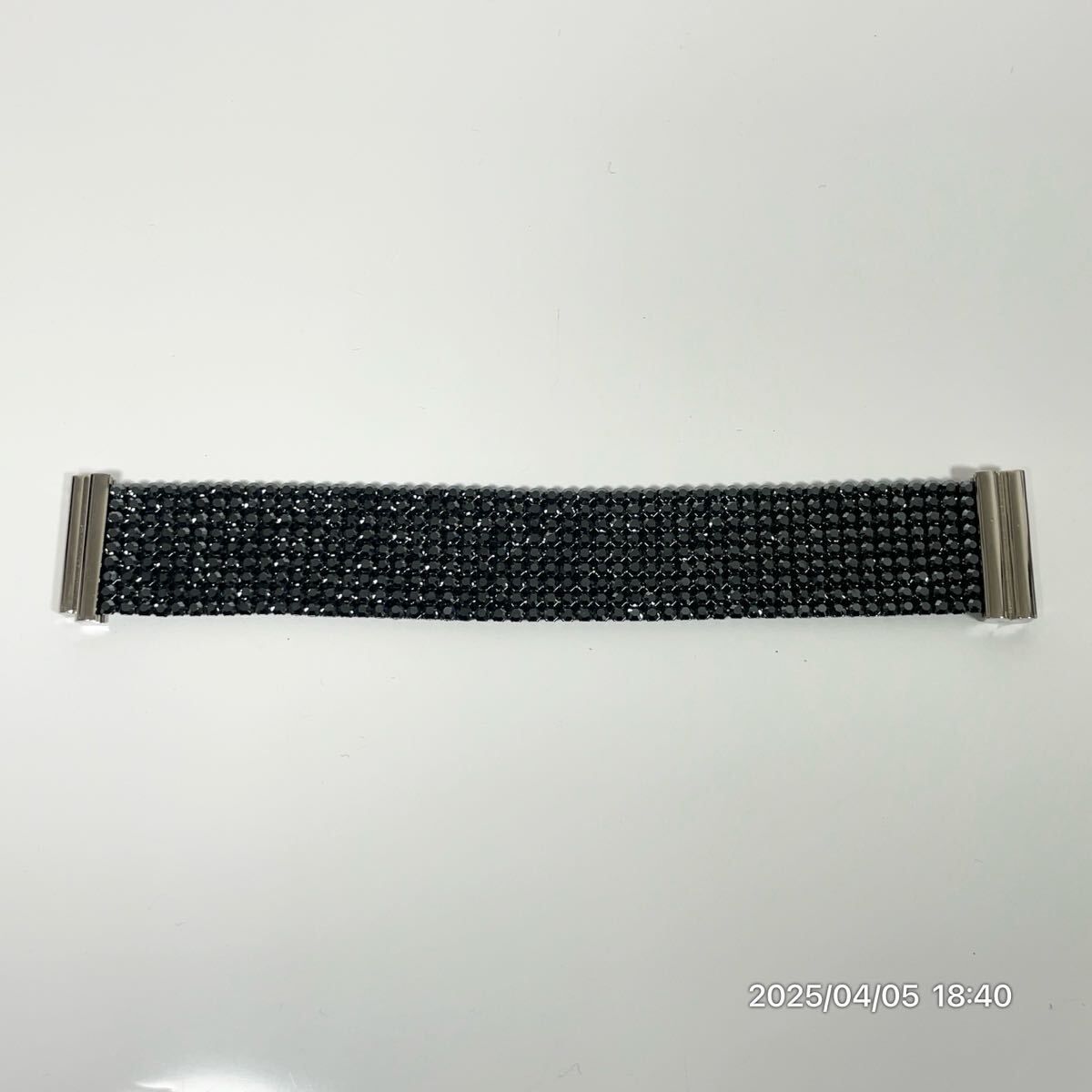 美品 SWAROVSKI スワロフスキー ブラックカラー クリスタル