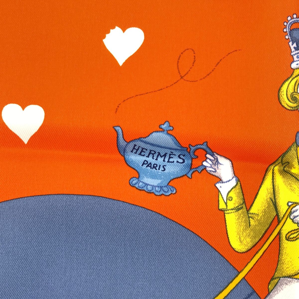 HERMES エルメス カレ70 HERMES TEA TIME エルメス ティータイム  