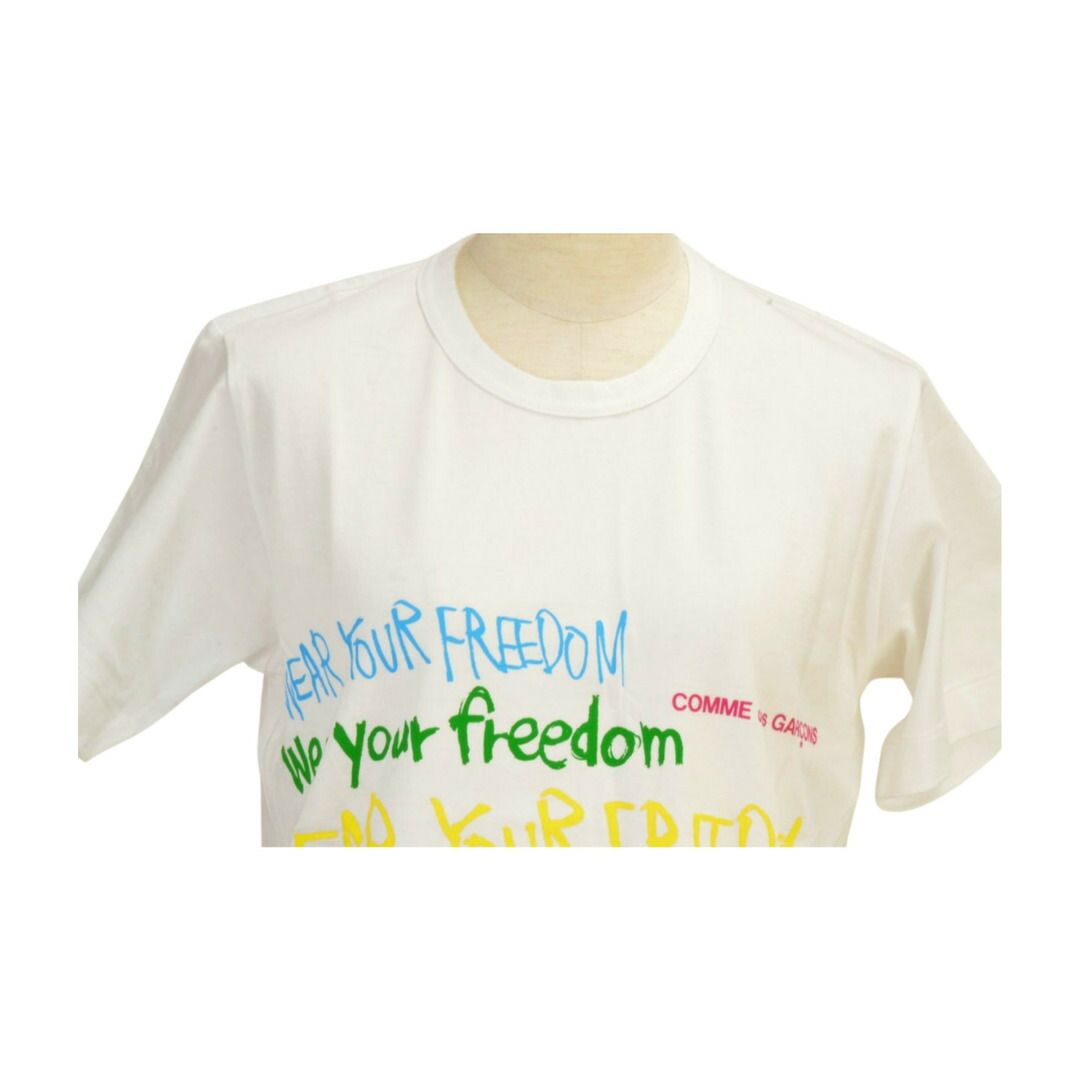 コムデギャルソン COMME des GARCONS WEAR YOUR FREEDOM Tシャツ 半袖