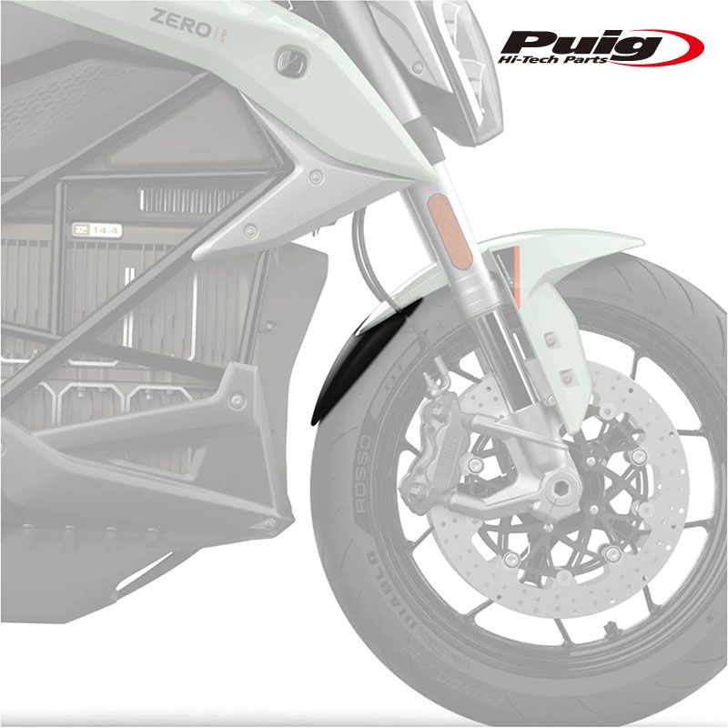 Puig 21369N EXTENSION FENDER FRONT[BLACK]ZERO ZERO F (19-25) ZERO