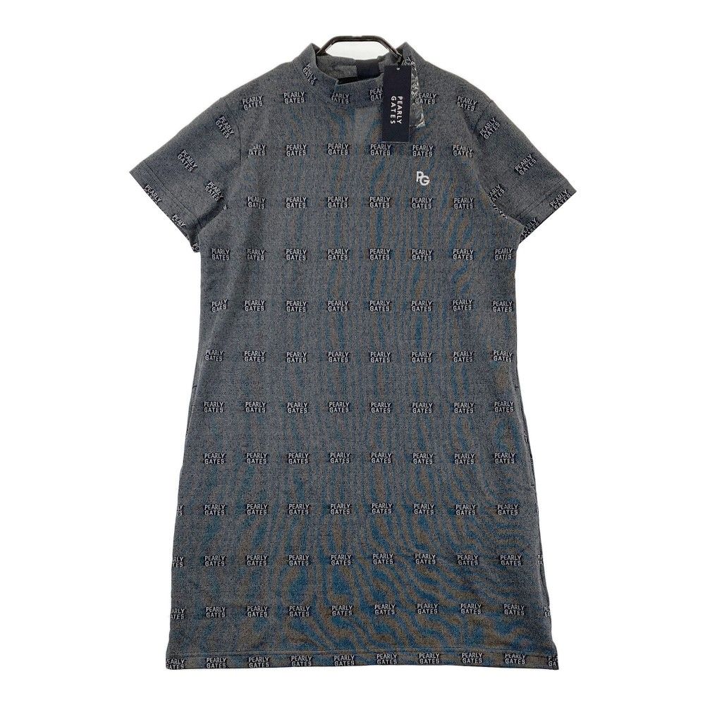 美品】マンシングウェア ワンピース ゴルフ ブラック レディース LL