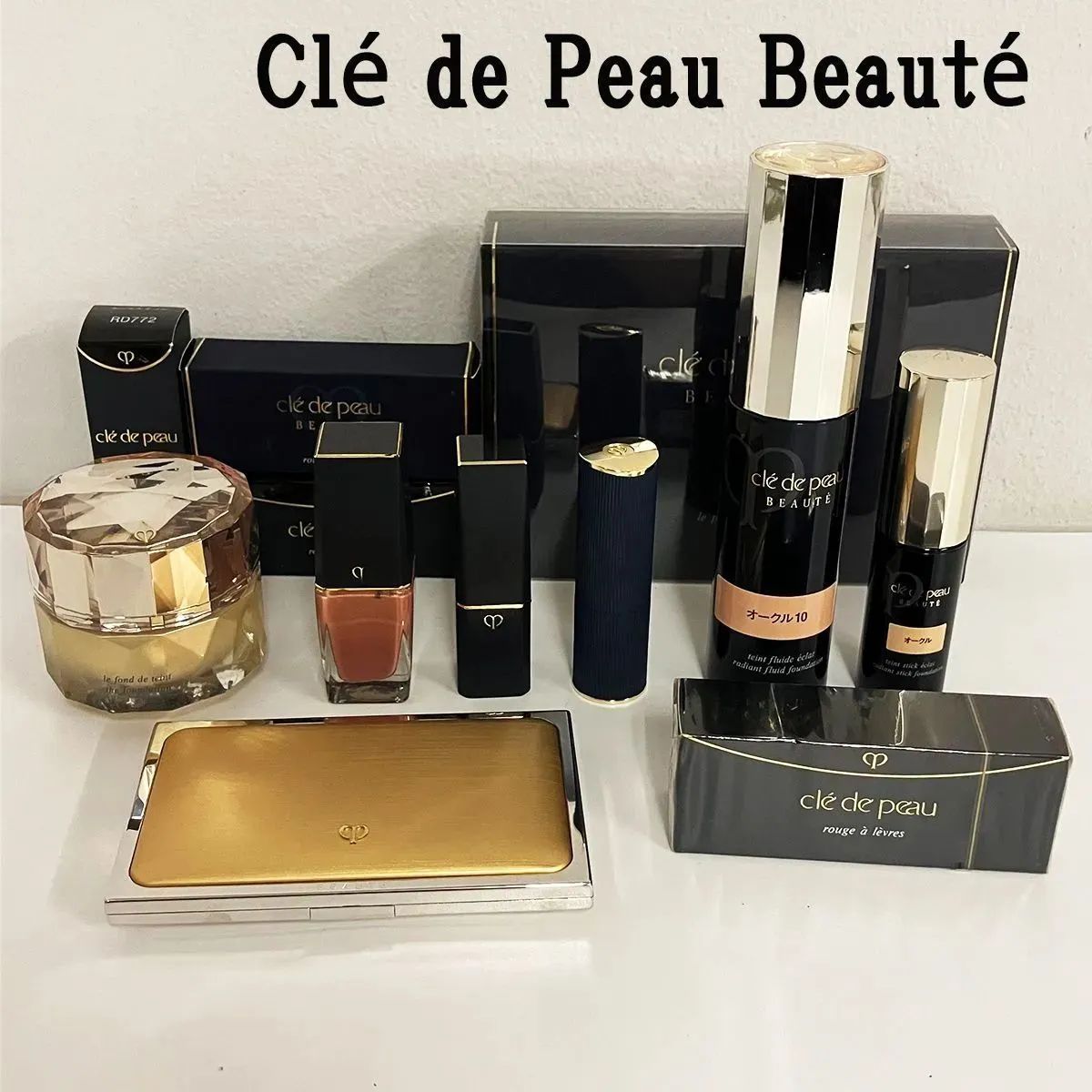 Clé de Peau Beauté クレドポーボーテ コスメ 化粧品 リップ ファンデーション ネイル 8点セット