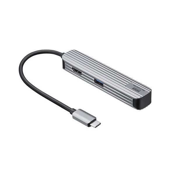 サンワサプライ USB Type-Cマルチ変換アダプタ HDMI カードリーダー付 USB-3TCHC5S