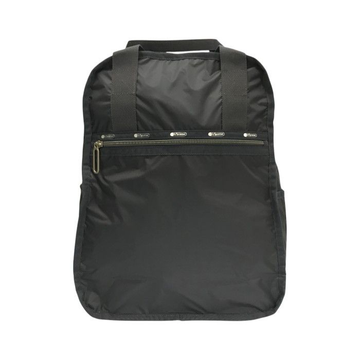LeSportsac レスポートサック バックパック レディース 2way 手提げ ナイロン 通学 リュック A4収納可 グレー T1