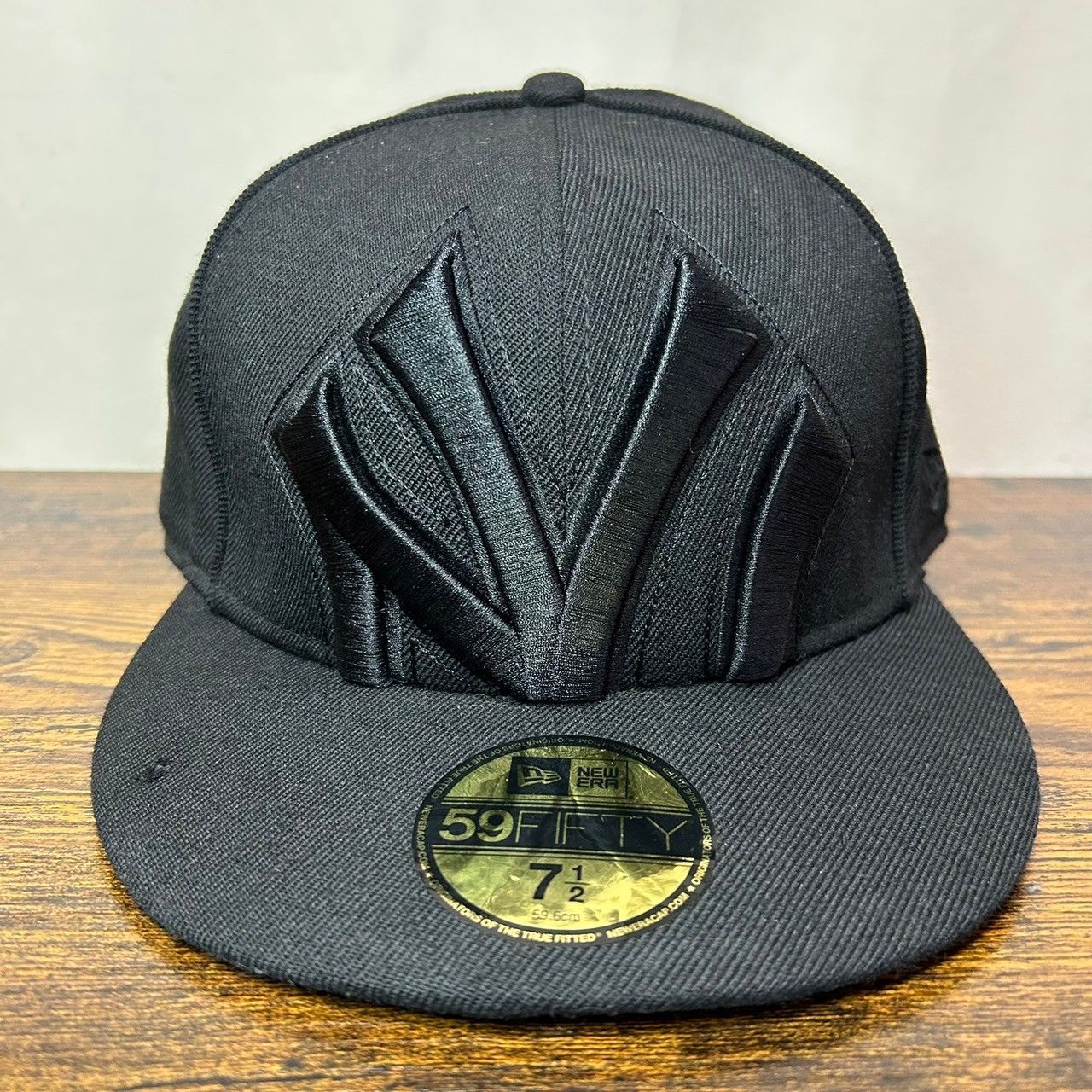 newyorkD-48 ニューエラ 59fifty ヤンキース usa製 ヴィンテージ1050