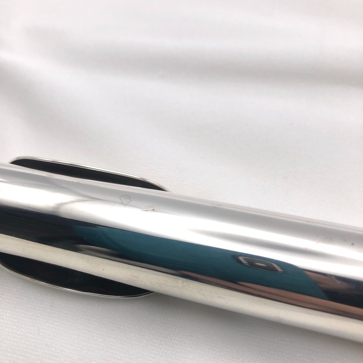 【全タンポ交換・洗浄・調整済】頭部管銀製 ムラマツ M-40 フルート 全タンポ交換・洗浄・調整済】頭部管銀製 ムラマツ M-40