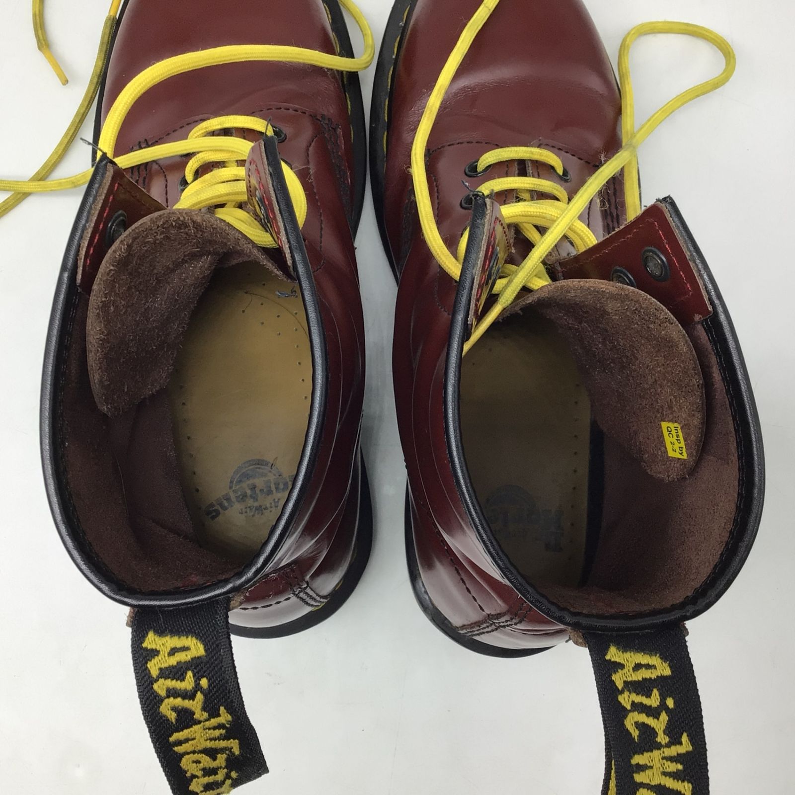 7330 Dr.MARTENS ドクターマーチン 8ホールブーツ UK7 チェリー