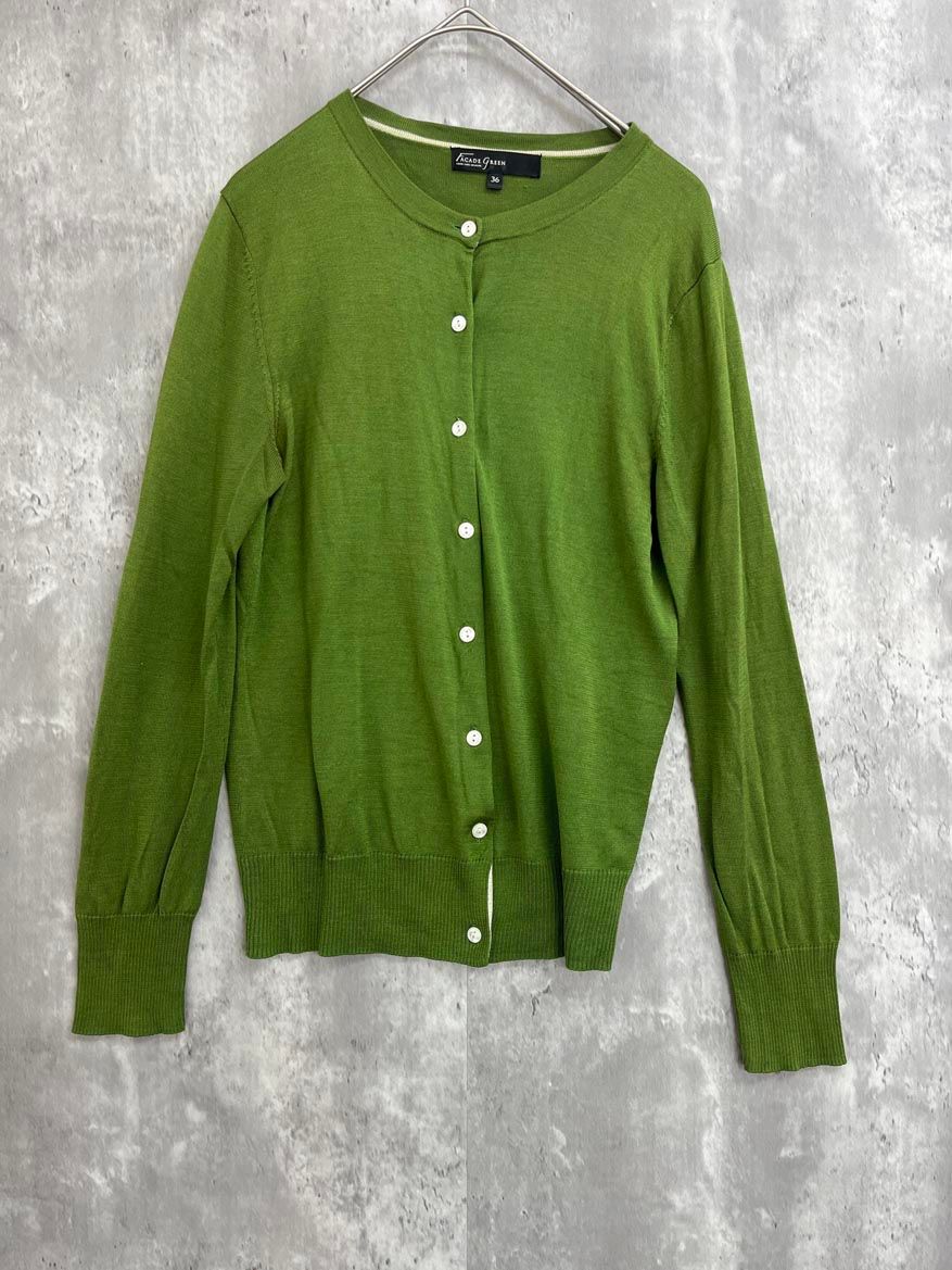 FECADE GREEN ファサードグリーン シルク クルーネック