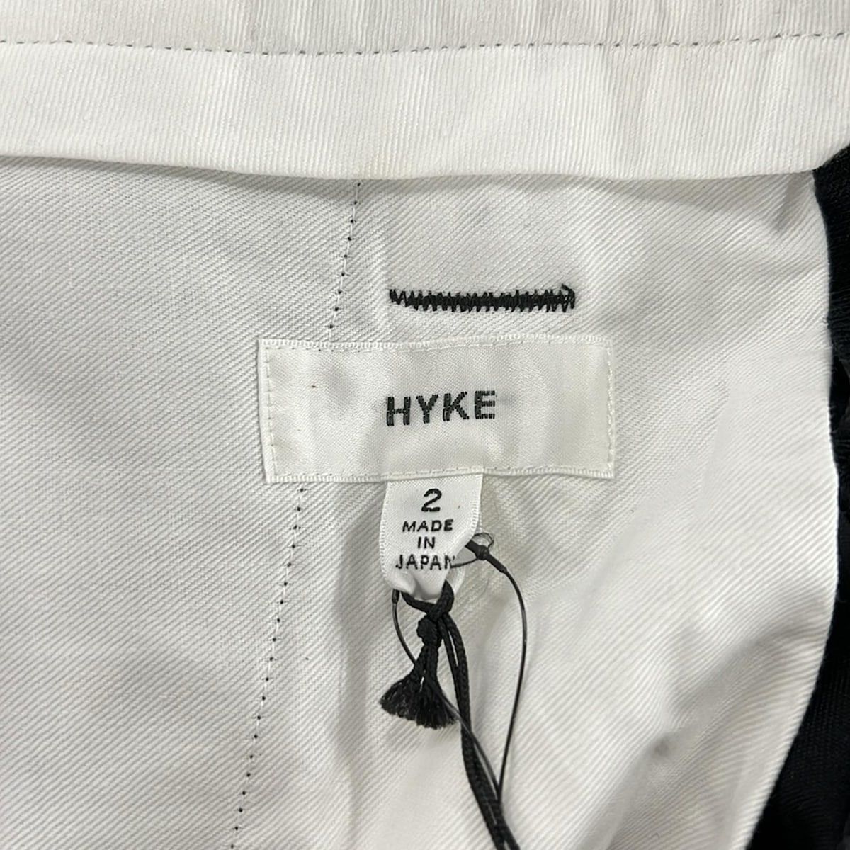 HYKE ハイク パンツ サイズ2 M レディース - 黒 フルレングス DECORATOM_COM_BR