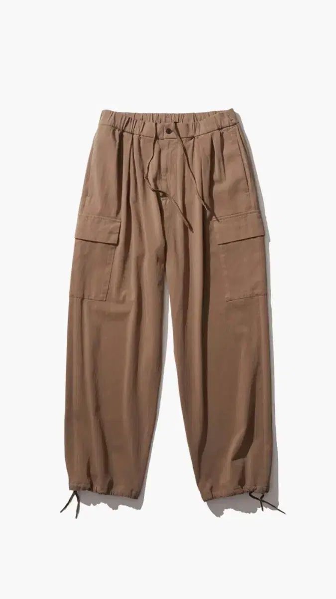 ATON SATIN PARATHUTE CARGO PANTS