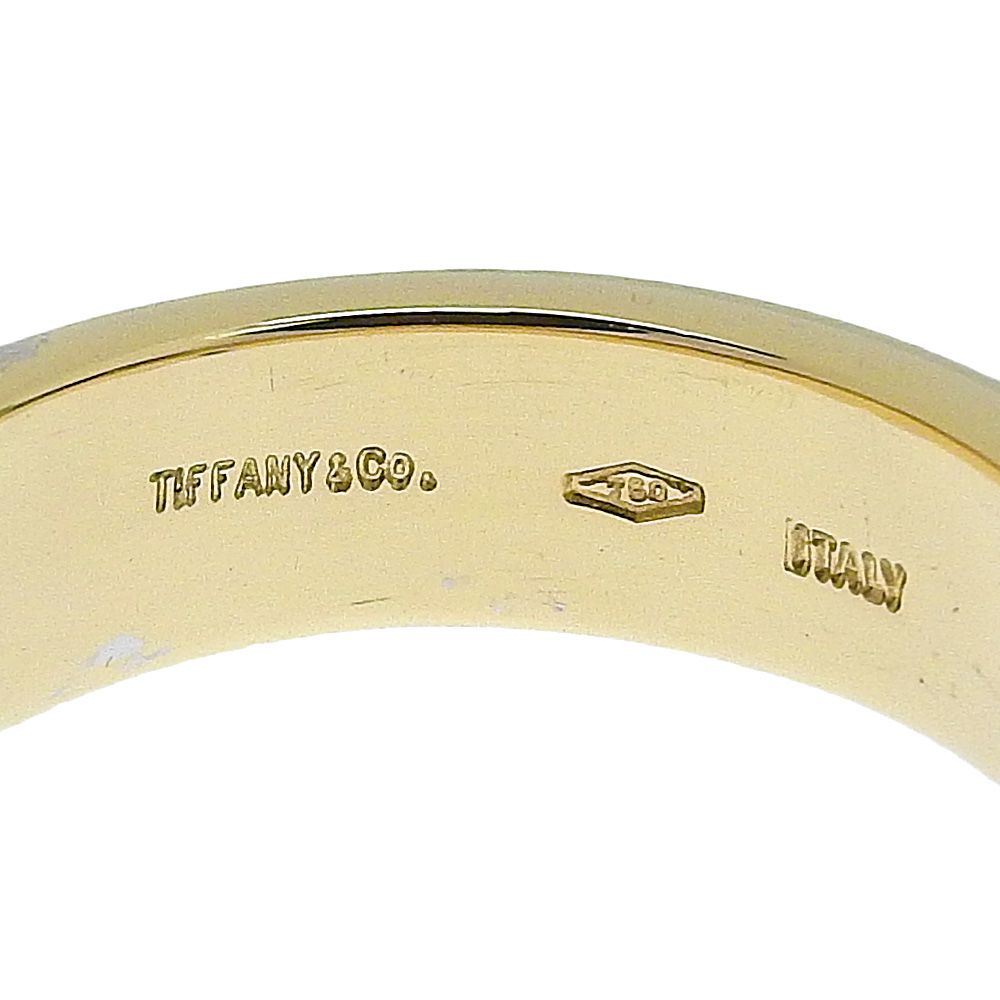 TIFFANY&Co.】ティファニー シグネチャーリング K18イエローゴールド
