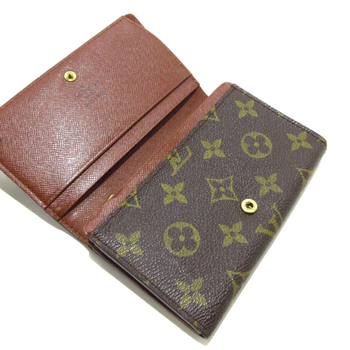 LOUIS VUITTON(ルイヴィトン) 2つ折り財布 モノグラム ポルト モネ