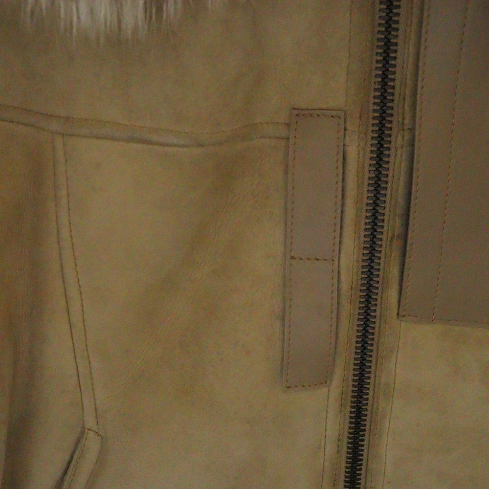 GUCCI (グッチ) トムフォード期 アナグマファー ボンバー レザー