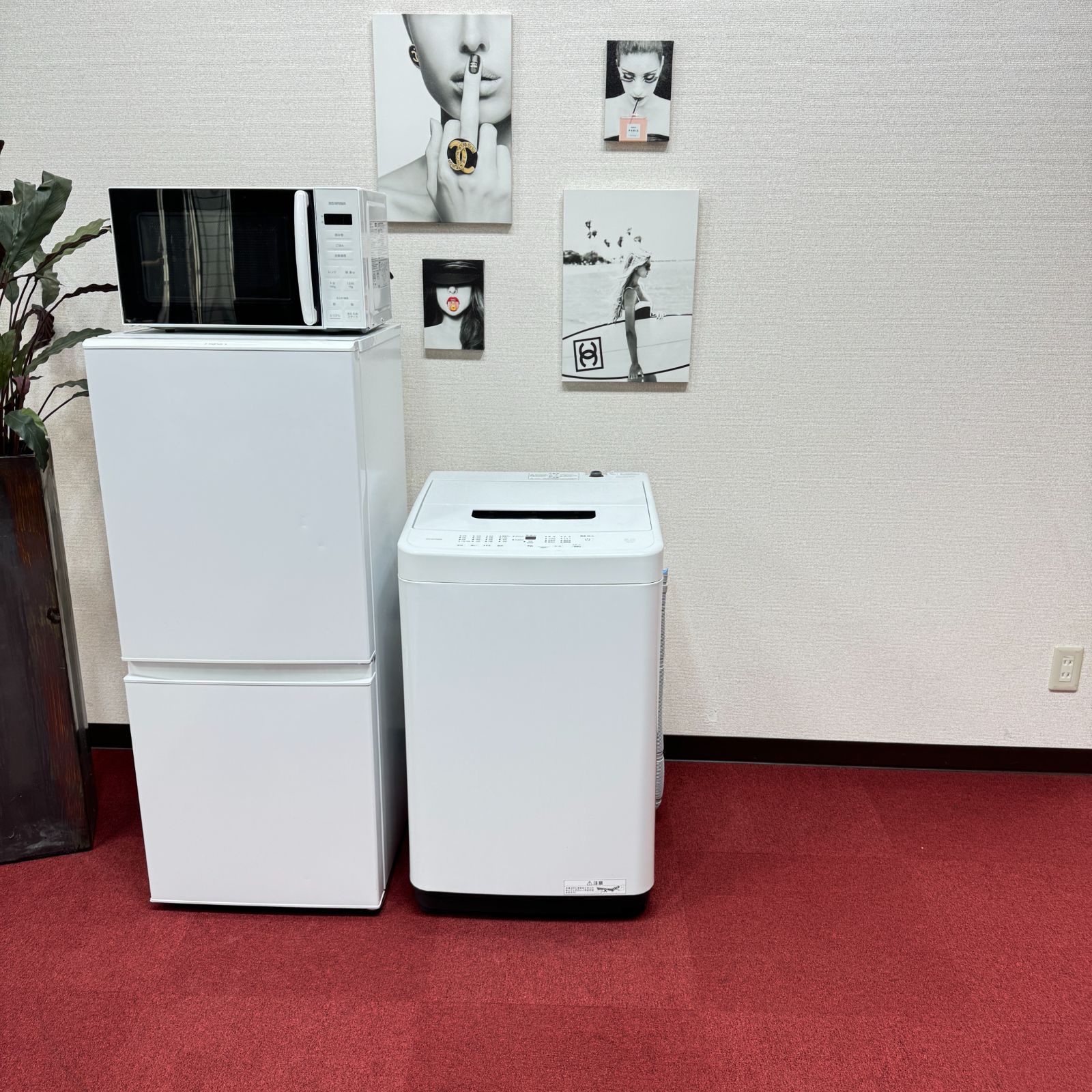 東京23区 超 家電3点セット 取り置きOK プロによる洗浄 除菌済み 高年式 １年保証有