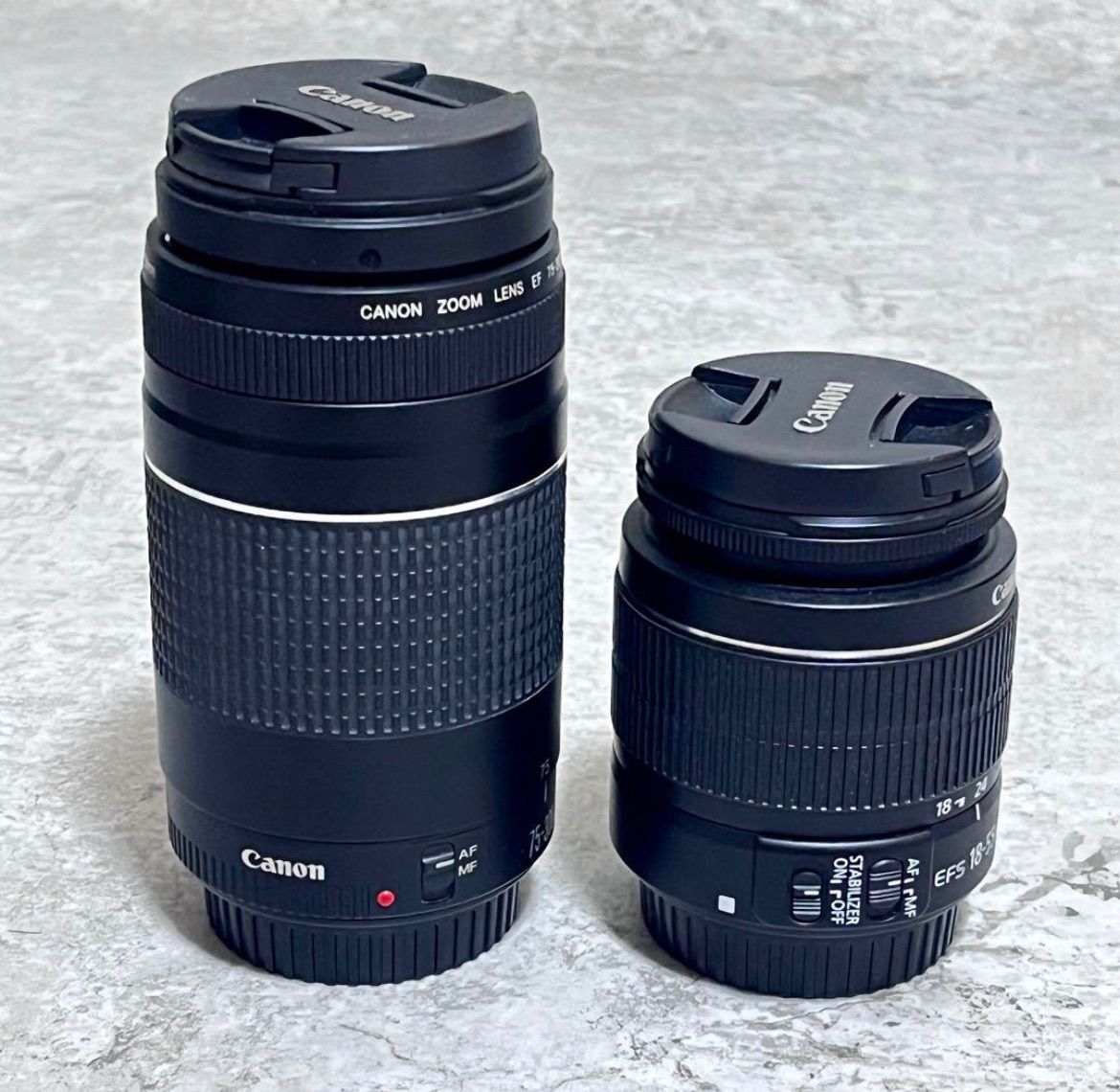 ☆極美品☆キヤノン EOS REBEL T6（X80）ダブルズームキット 