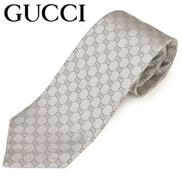 ネクタイ GUCCI グッチ メンズ GGパターン柄シルクネクタイ