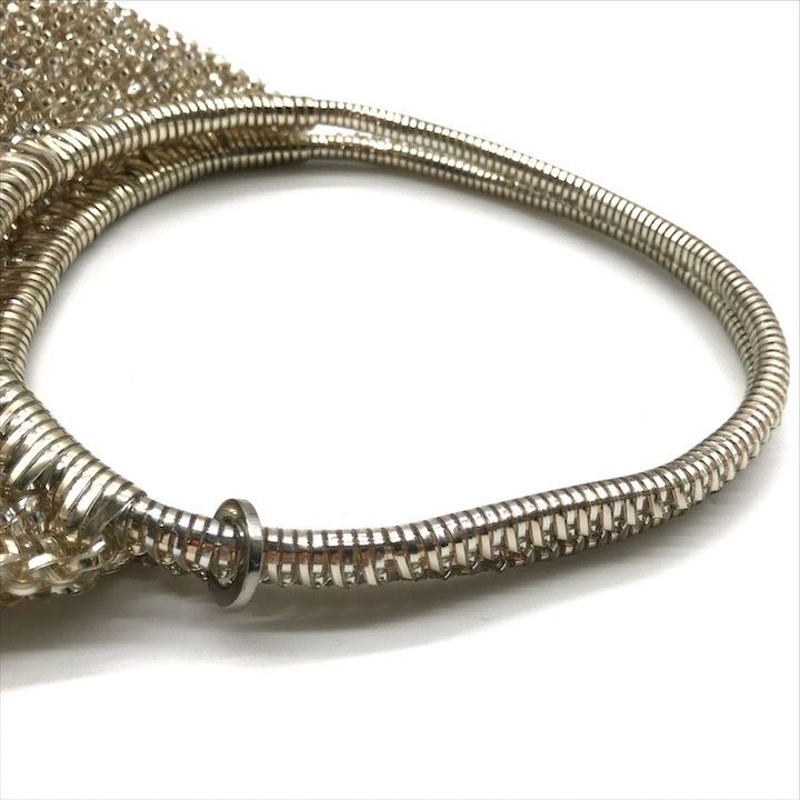 美品 ANTEPRIMA アンテプリマ ワイヤー トート バッグ ゴールド  