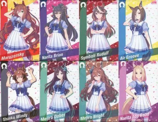 ウマ娘　ミニタペストリー 中古】タペストリー 全8種セット ミニタペストリーVol.7 「ウマ娘