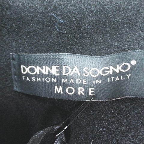 ドンネダソーニョ DONNE DA SOGNO ロング丈 コート 44 灰系 グレー 