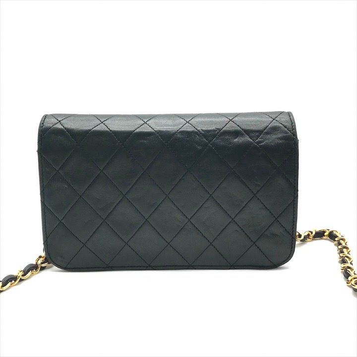 良品 CHANEL シャネル ココマーク ミニ マトラッセ プッシュロック