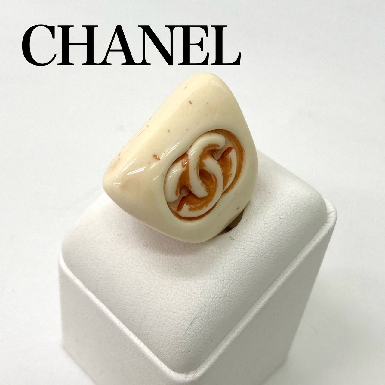 CHANEL】シャネル リング 指輪 ココマーク ヴィンテージ 13号