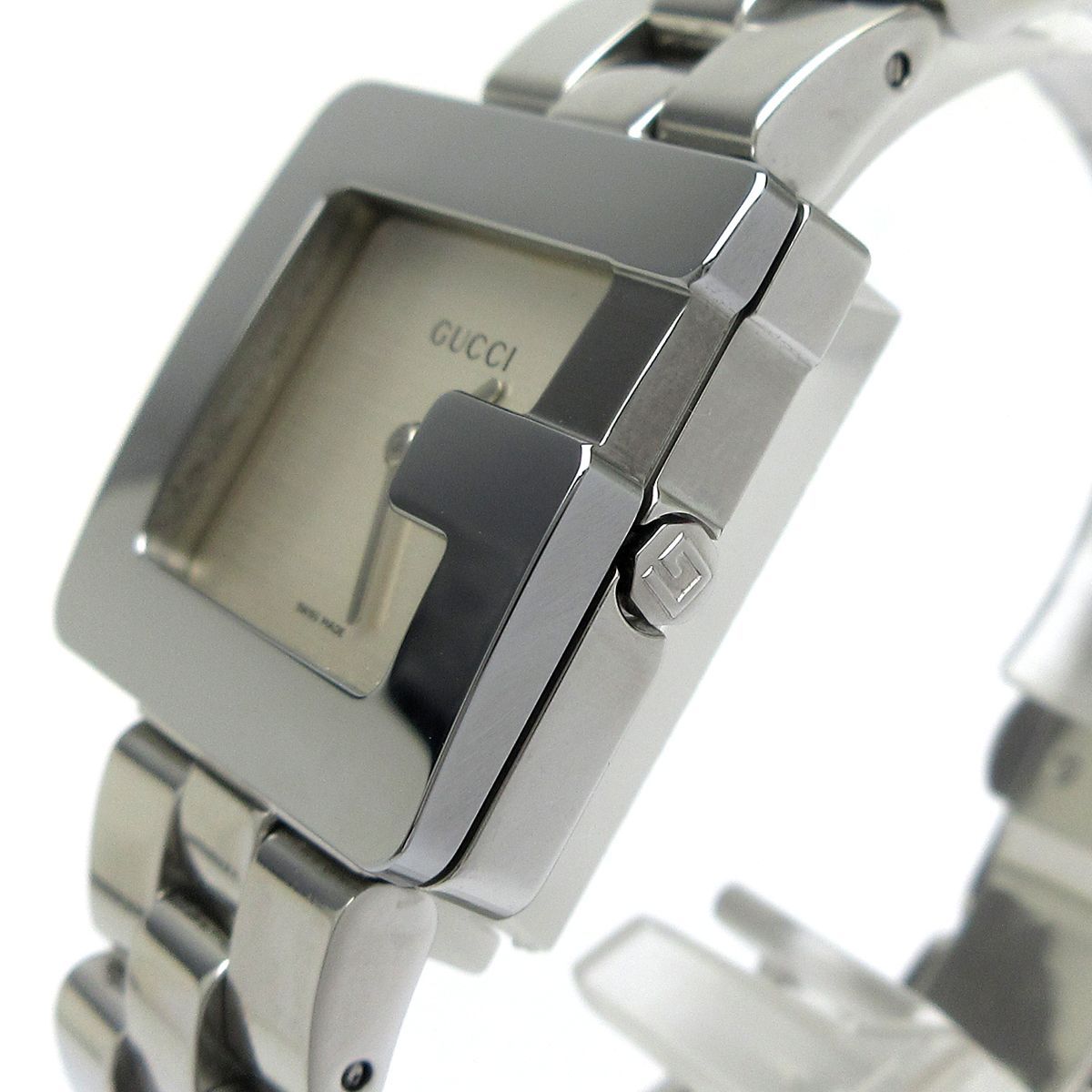 グッチ Gウォッチ ボーイズ シルバー 3600J 時計 GUCCI 箱 婦人