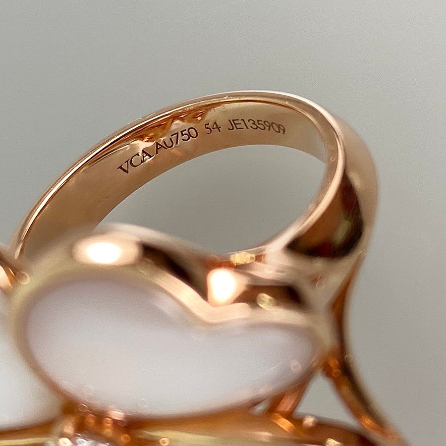 ヴァンクリーフ＆アーペル Van Cleef & Arpels K18PG シェル