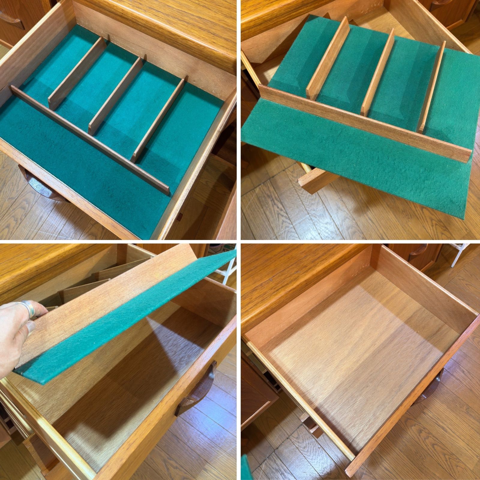 ローレンス シェルフ付きサイドボード