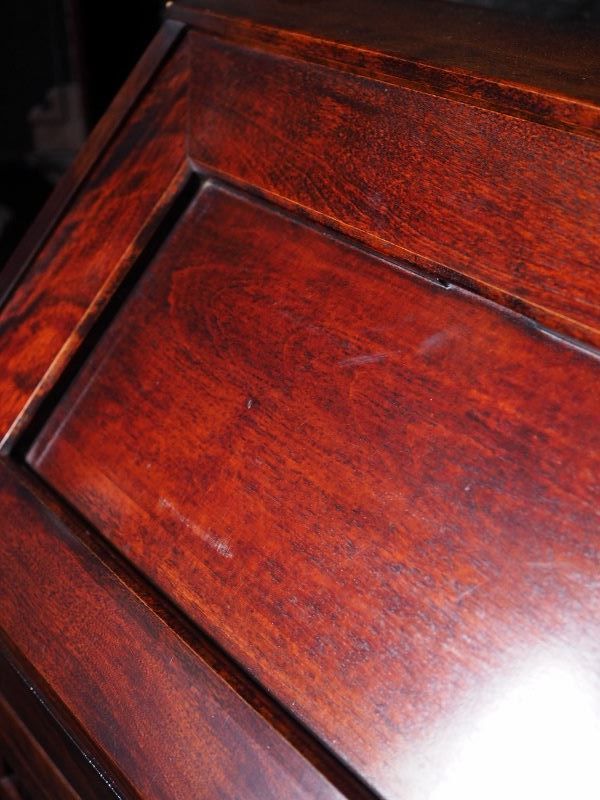 桜材重量有 ライティングデスク