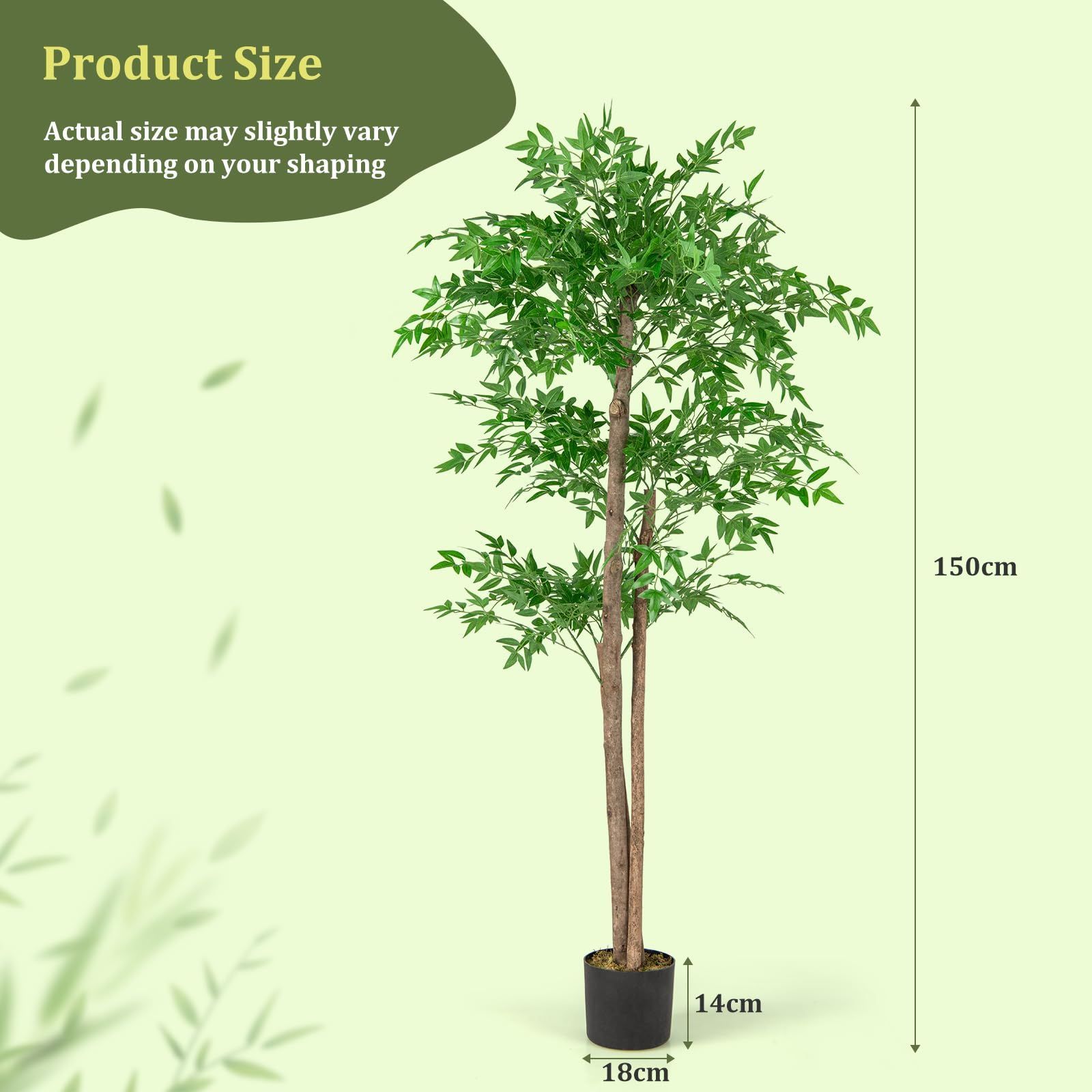ナンテン150cm 人工観葉植物