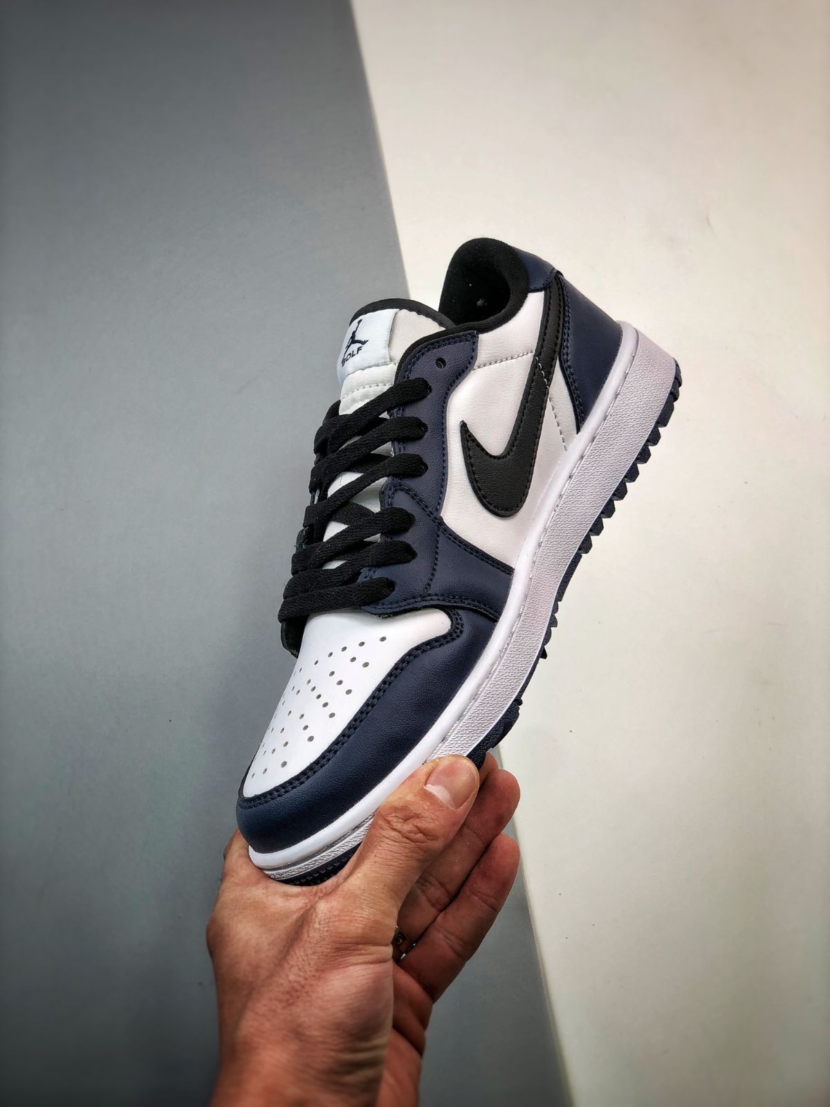 Nike Air Jordan 1 Low Golf Midnight Navy Men's Shoes ナイキ エア ジョーダン 1 ロー ゴルフ ミッドナイト ネイビー メンズ シューズ DD9315-104